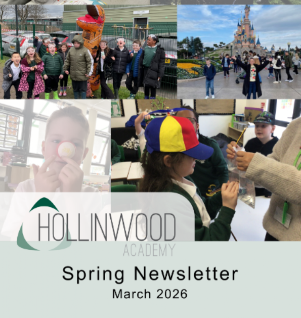 Hollinwood Academy Spring Newsletter (March 2026)